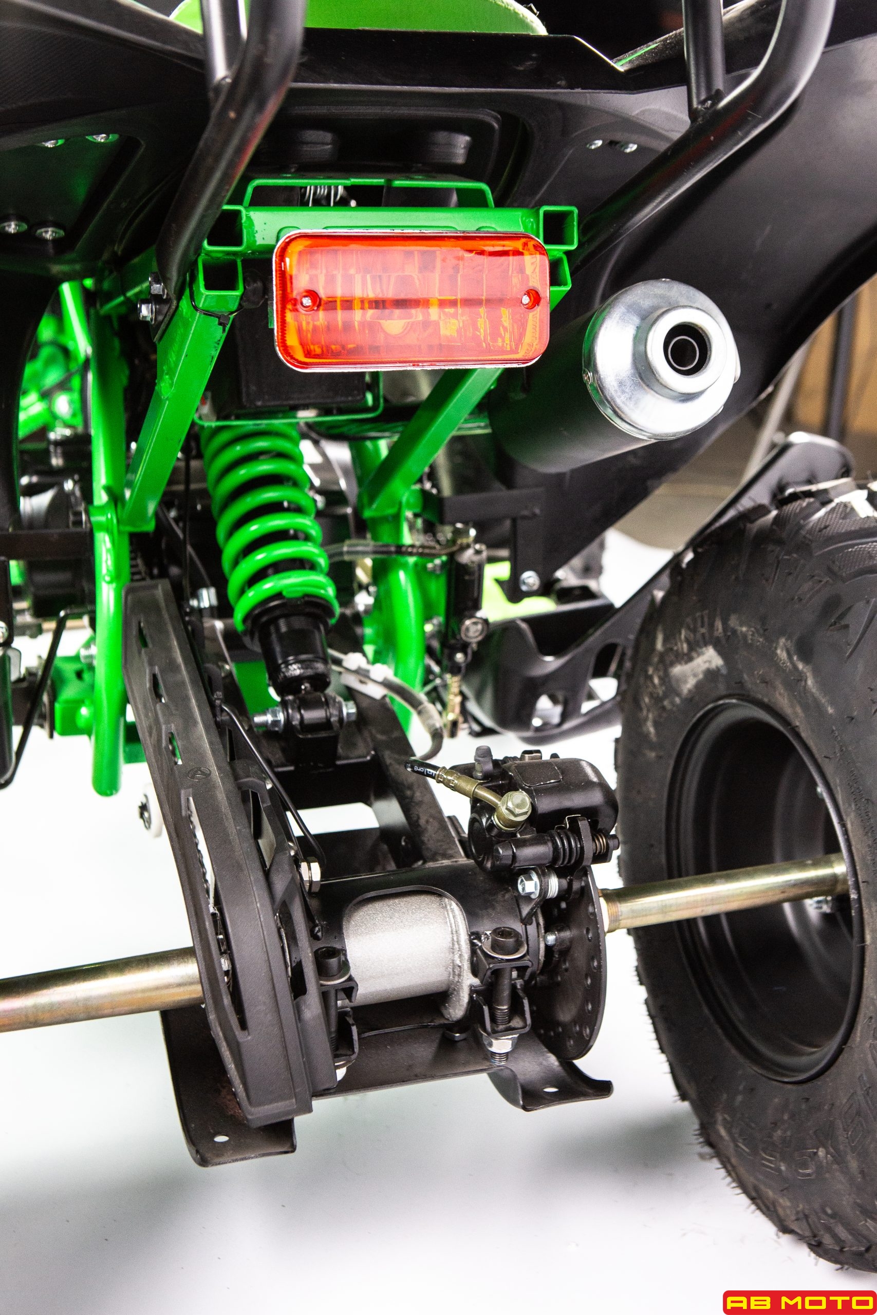 ATV 125 X R8 Melns ar oranžu - Image 2