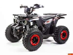 ATV 125 TT HUNTER R8 Pelēks ar sarkanu