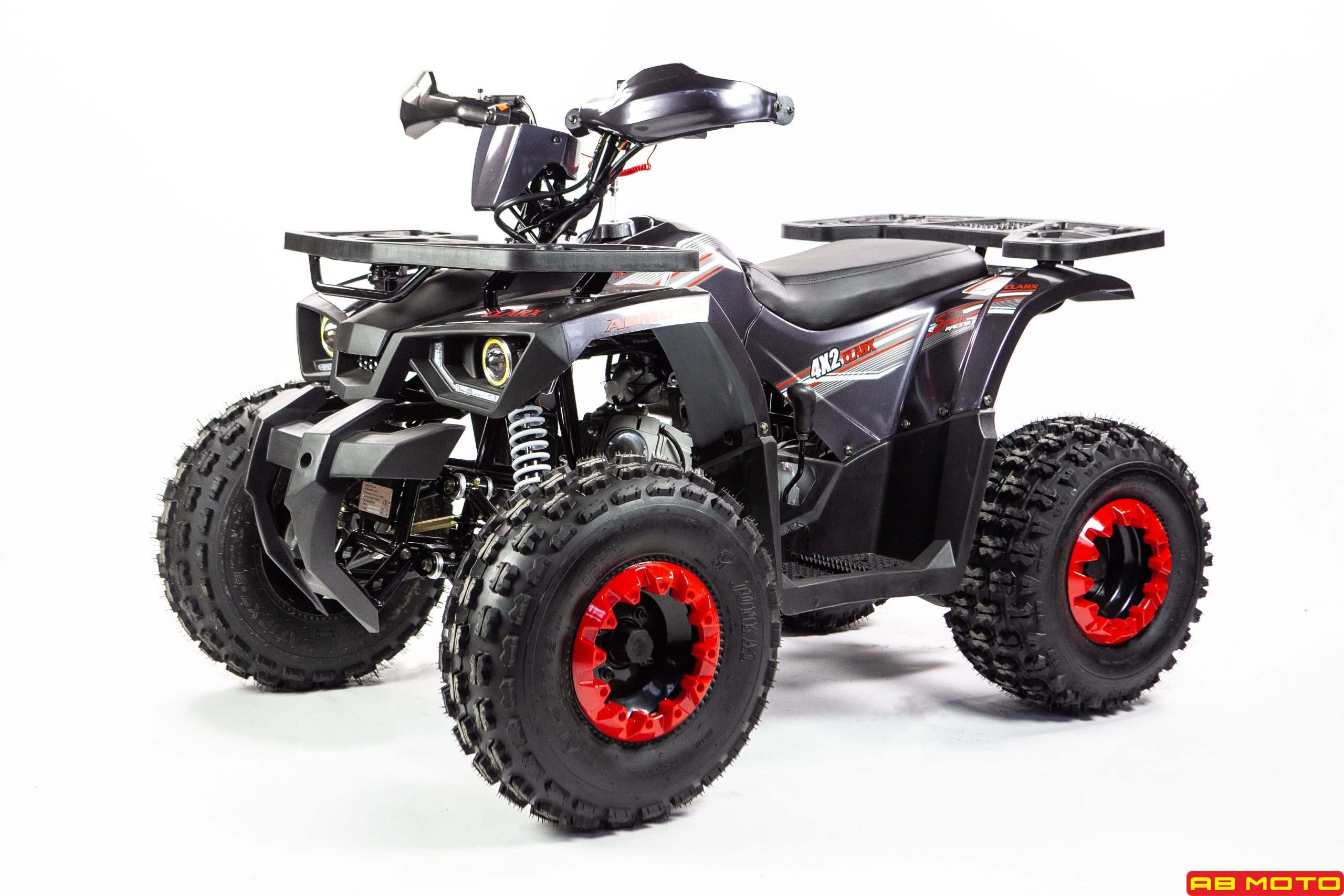 ATV 125 TT HUNTER R8 Pelēks ar sarkanu