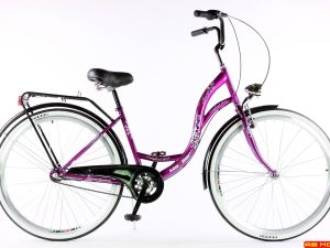 MEXLLER VILLAGE 28''-1A (Violets/Melns)
