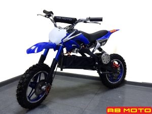 ELEKTRISKAIS DIRT BIKE ELEKTRO 1000W Zils